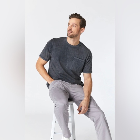 Mavi "Matt"  Relaxed Straight Leg Pants | Light Grey | Size 32/30 - Picture 14 of 16